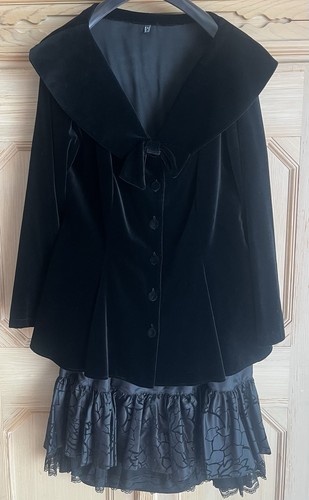 Abendkleid jacke samt rock - samt,