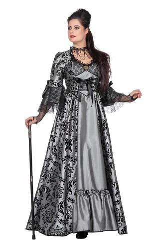 Barock kleid taftstoff wilbers - kleid,