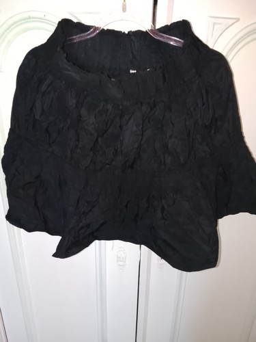 Zara mini rock - schwarz, taft