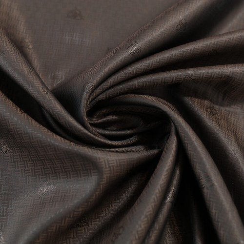 Mocca futterstoff taft mit - taft,